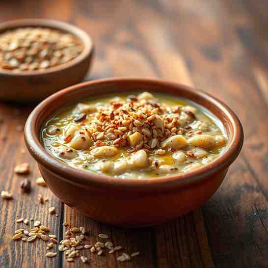 Canarian Gofio Escaldón - Delicious Hispanic Food Recipe